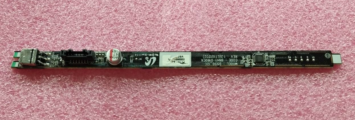 แผงรับรีโมท/ตัวรับรีโมททีวีซัมซุง/คีย์ทัช/คีย์คอนโทรล TV SAMSUNG (ซัมซุง) อะไหล่แท้/ของถอดพร้อมใช้งาน พาร์ท BN96-16729F :BN96-16729J :BN96-16729K :BN96-16729P (BN41-0160CA) *ช๊อคเก็ตเสียบสีดำ*