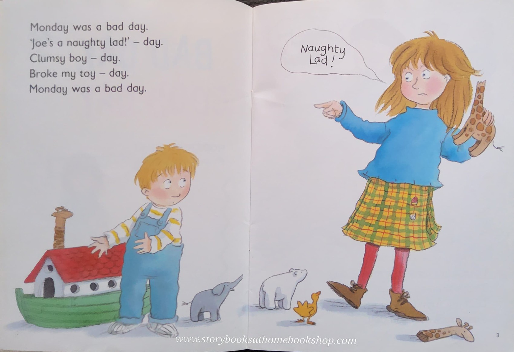 หนังสือนิทานปกอ่อน** 🍅🍅BAD DAY, GOOD DAY BY RODERLICK HUNT