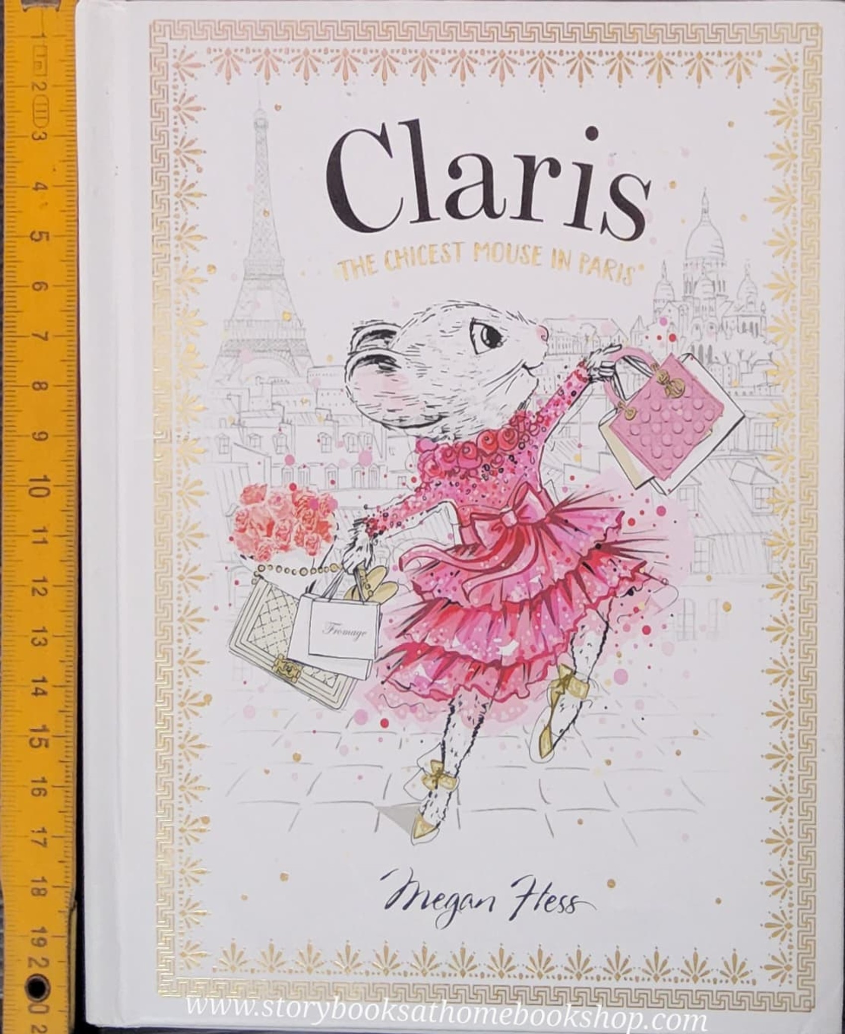 หนังสือนิทานปกแข็ง** ♥️CLARIS THE CHICEST MOUSE IN PARIS BY MEGAN HESS