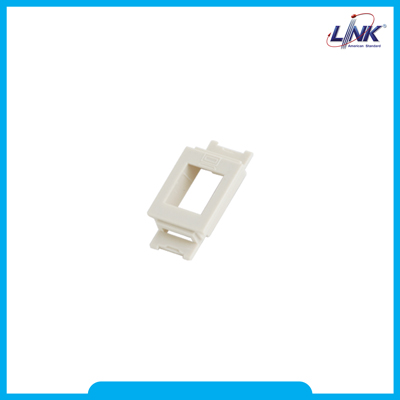 ตัวแปลง LINK, AMP, ตัวเมียใส่หน้ากาก PANASONIC รุ่นใหม่ (Wide Series) บรรจุ 10 ตัว/Pkg