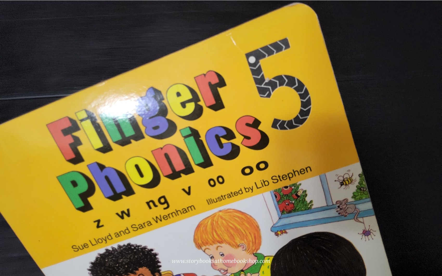 BOARD Book** 🍅🍓FINGER PHONIC #5 (z w ng v oo OO)