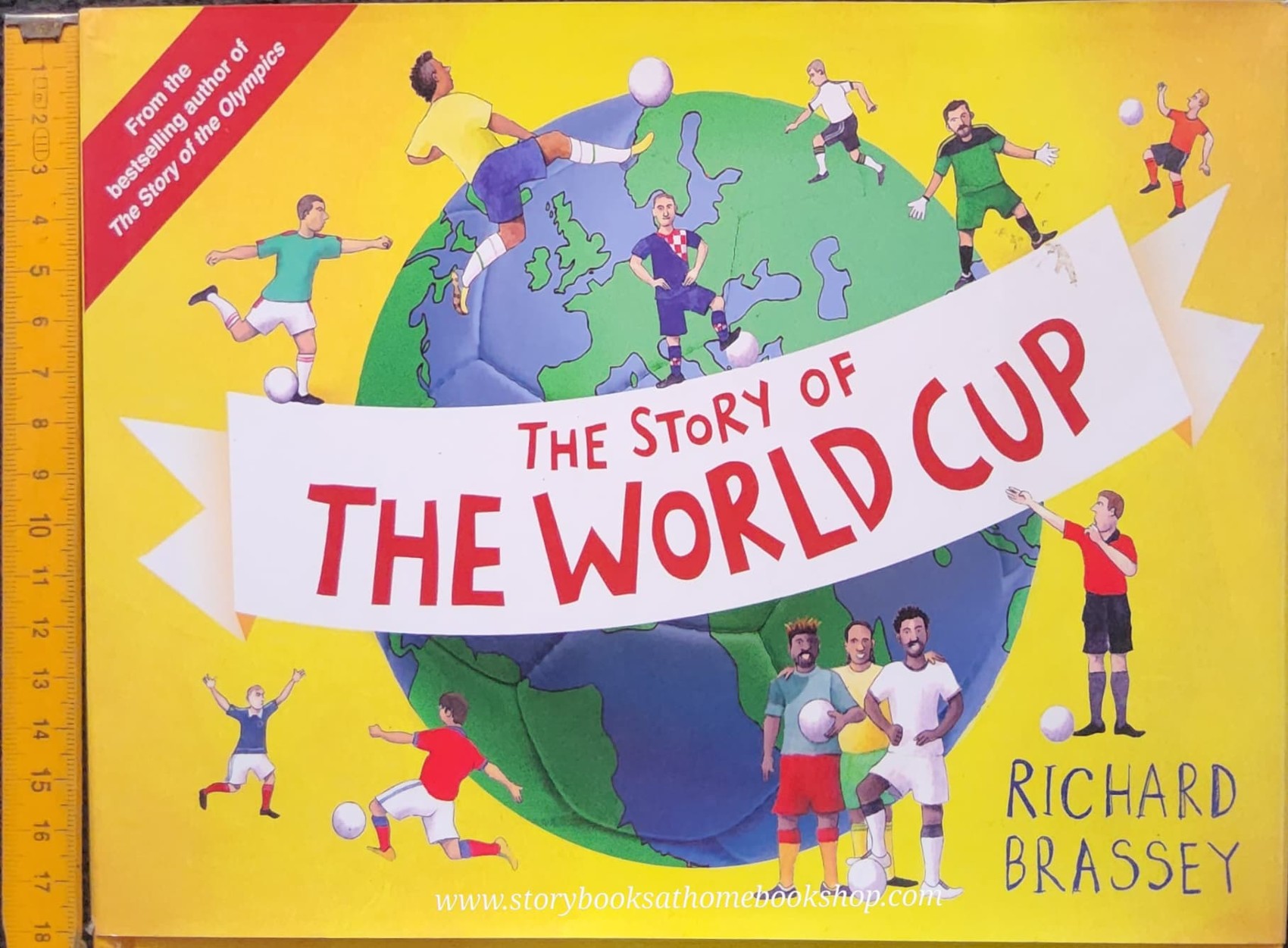 หนังสือนิทานปกแข็ง** 🍅🍅THE STORY OF THE WORLD CUP BY RICHARD BRASSEY
