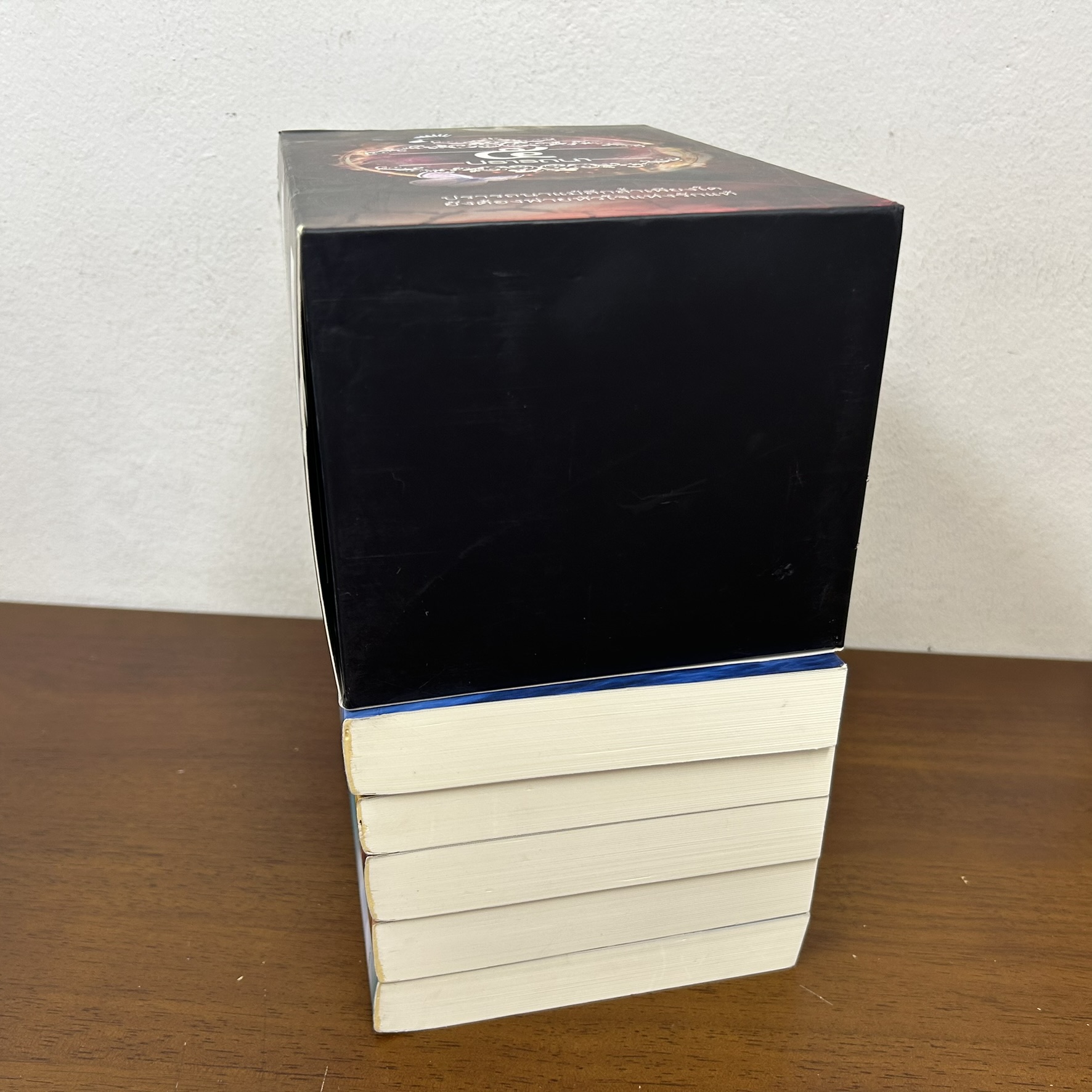 BOXSET 5 ปรารถนา - วังวนวารี/กรงพสุธา/พันธะสีเพลิง/ทองพญามาร/ลมอำพราง (มือสอง) นิยาย คำต่อคำ