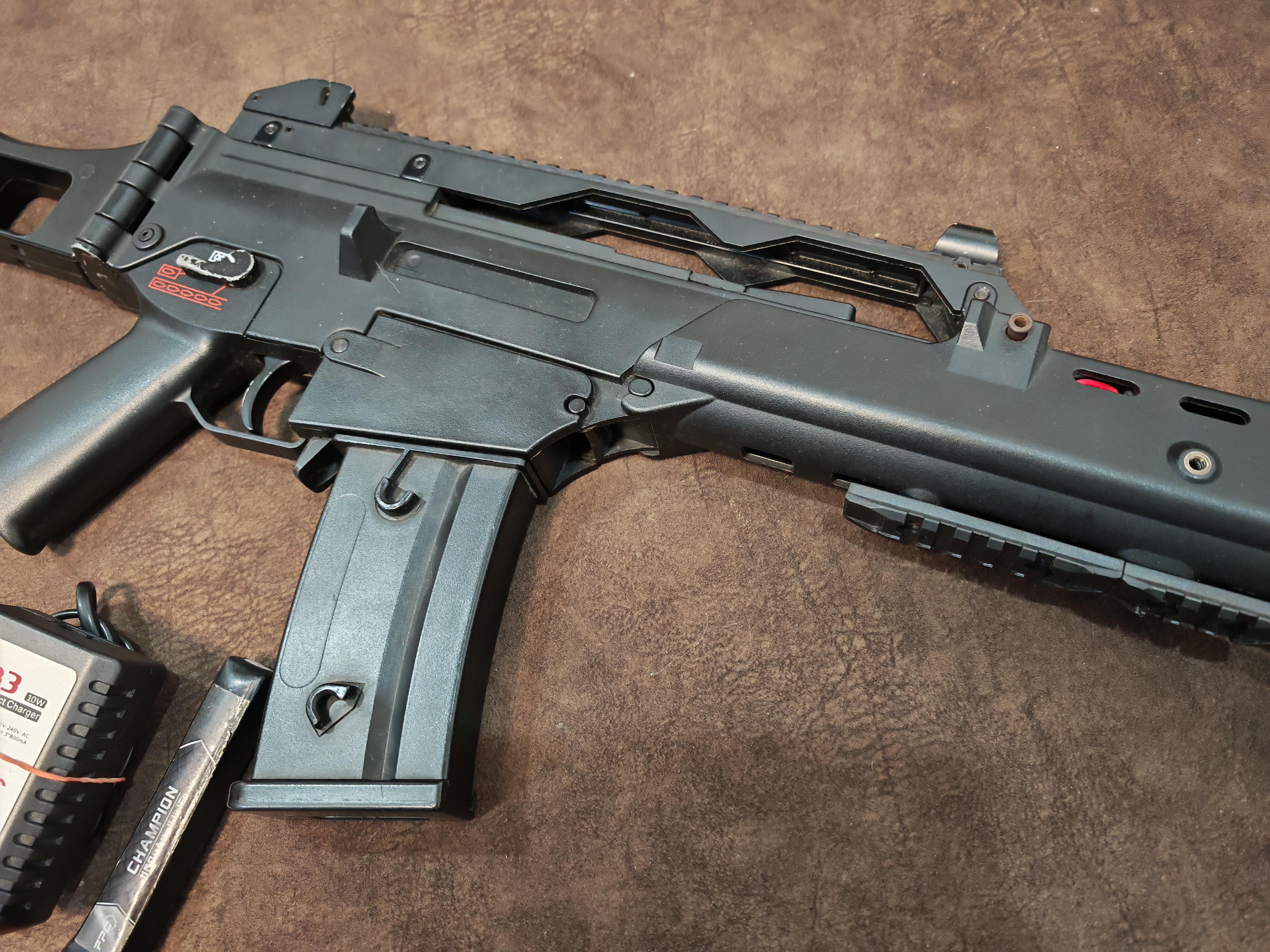 Golden Eagle G36C AEG BB Gun บีบีกัน Airsoft Gun ปืนอัดลม ปืนยาวไฟฟ้า มือสอง