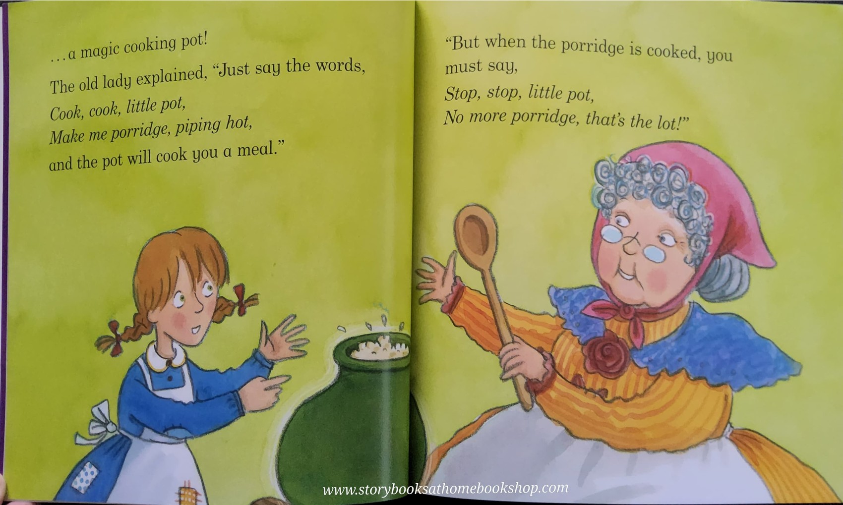 หนังสือนิทานปกอ่อน ** 🍓🍓THE MAGIC PORRIDGE POT