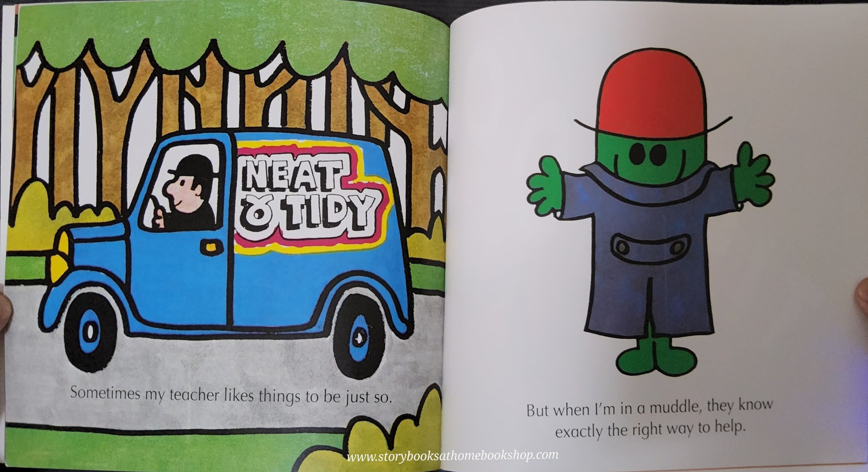 หนังสือนิทานปกอ่อน** 🍅🍓MR.MEN&LITTLE MISS:MY TEACHER BY ROGER HARGEAVES