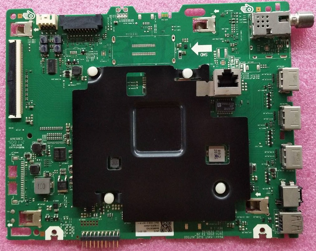 เมนบอร์ดทีวีซัมซุง Samsung ของแท้มือสองถอดจากเครื่อง ใช้กับรุ่นUA55AU7000KXXT พาร์ท BN96-53074D ใช้กับเวอร์ชั่น FB02เท่านั้น (ขายตรงรุ่นตรงพาร์ทและตรงเวอร์ชั่น)