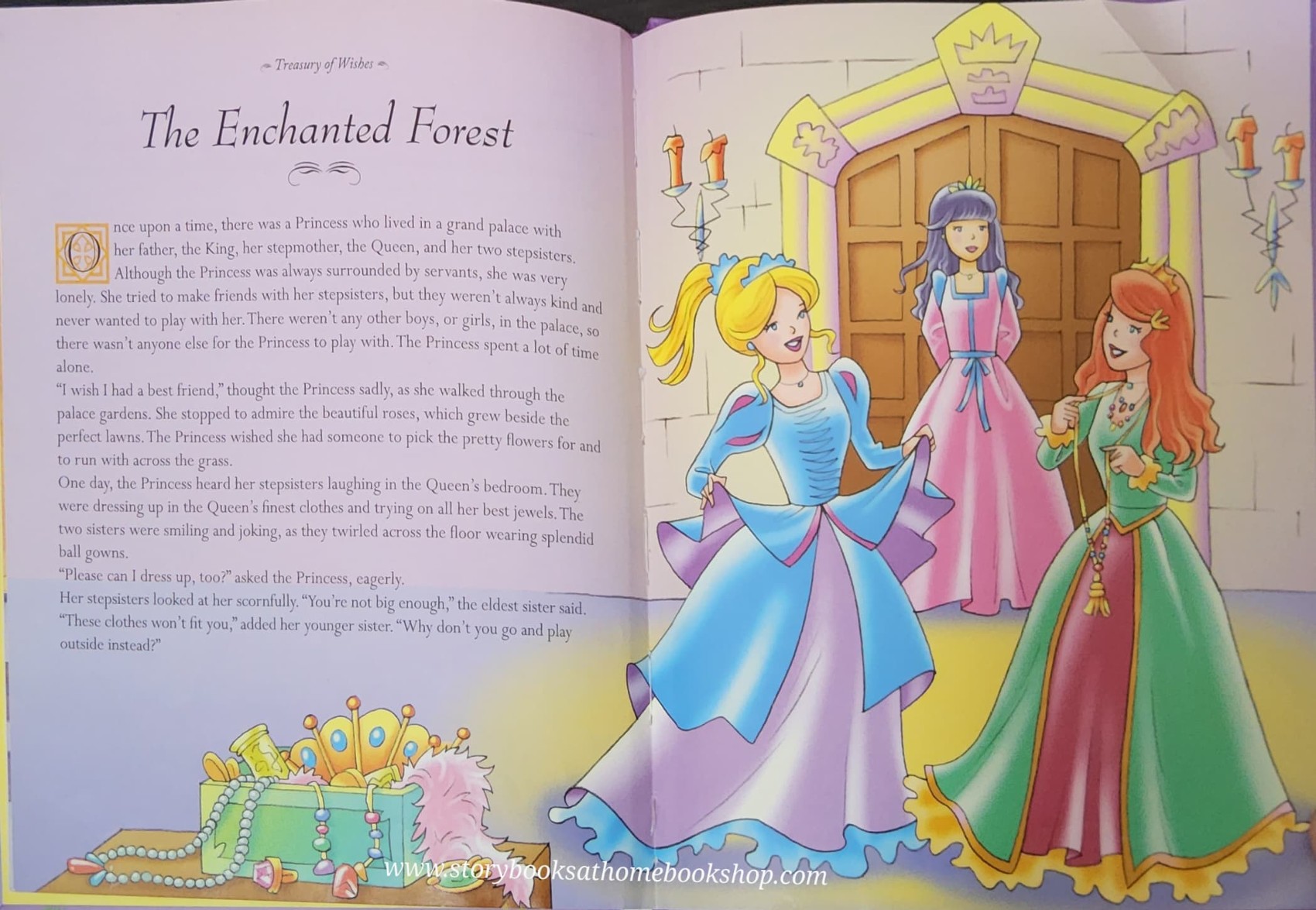 หนังสือนิทานปกแข็ง** 🍅🍅3-IN-1 FAIRYTALE TREASURIES:TREASURY OF WISHES