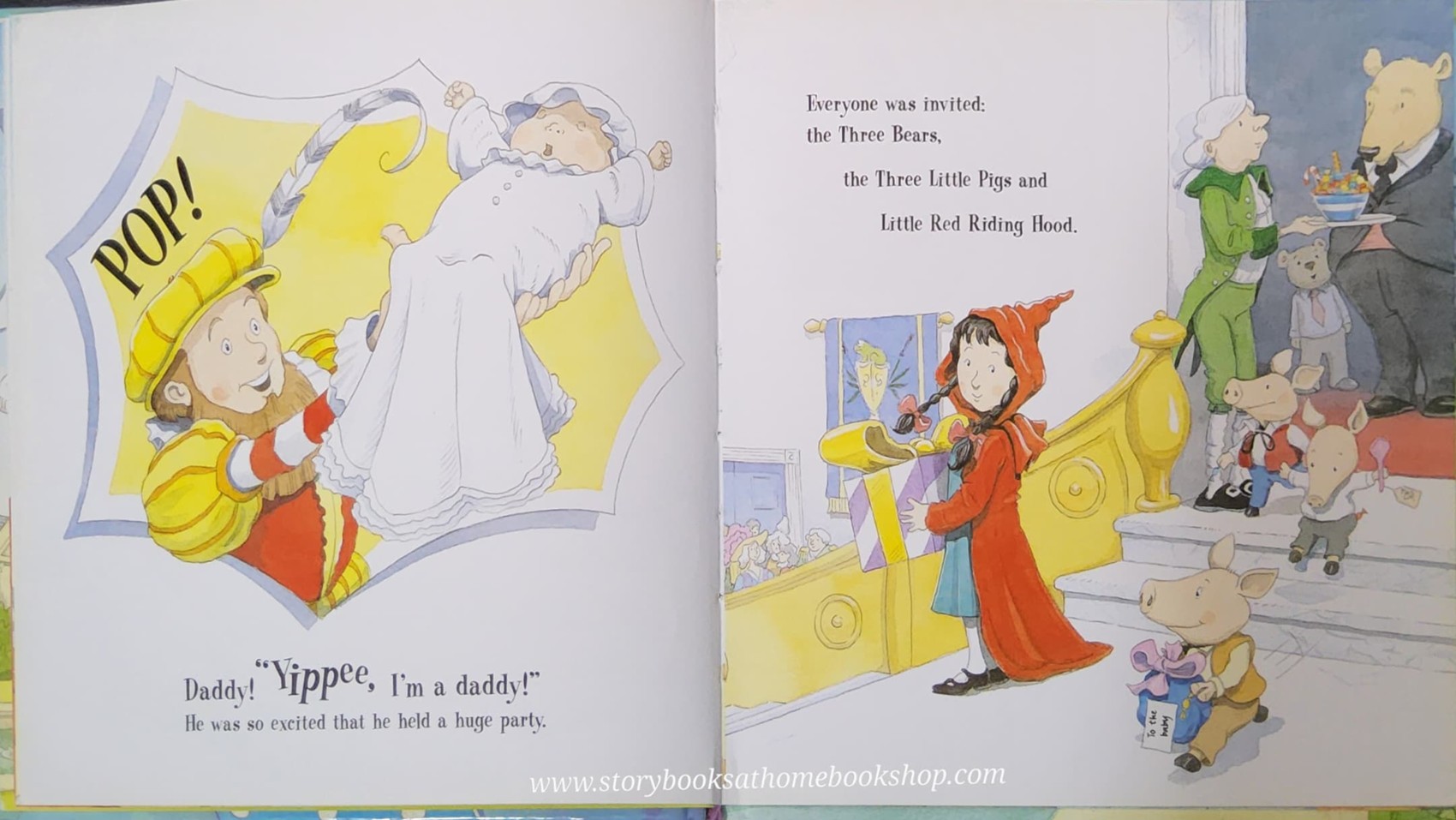 หนังสือนิทานปกแข็ง ** 🍅🍓 THE NAUGHTY FAIRY'S :NAUGHTY SURPRISE