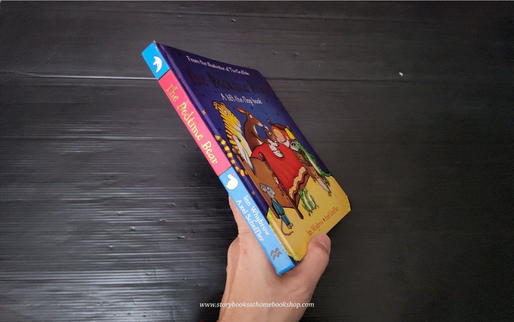 FLAP BOARD Book** 🍅THE BEDTIME BEAR BY IAN WHYBROW.AXEL SCHEFFLER