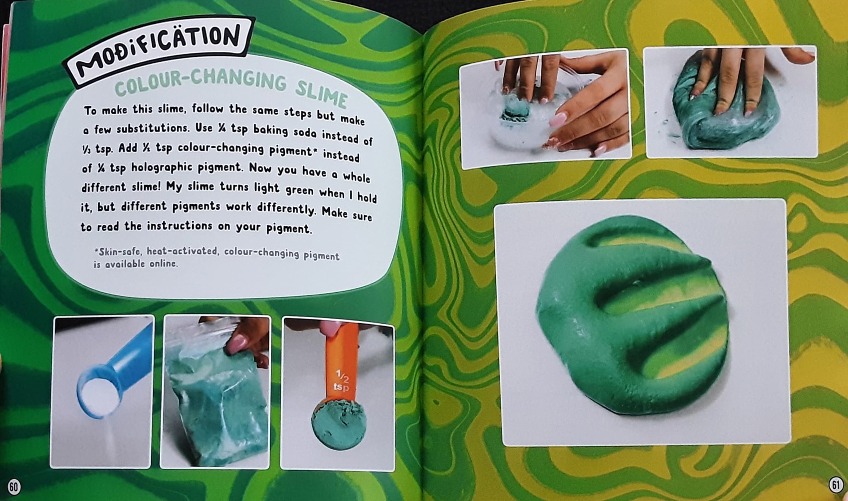 Activities Book Diy SLIME Next-Level/สภาพ 80-90%