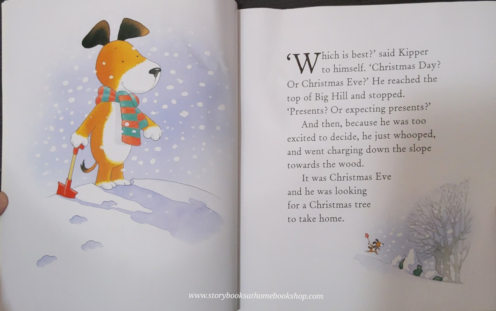 นังสือนิทานปกอ่อน** 🍅🍓 KIPPER'S CHRISTMAS EVE BY MICK INKPEN