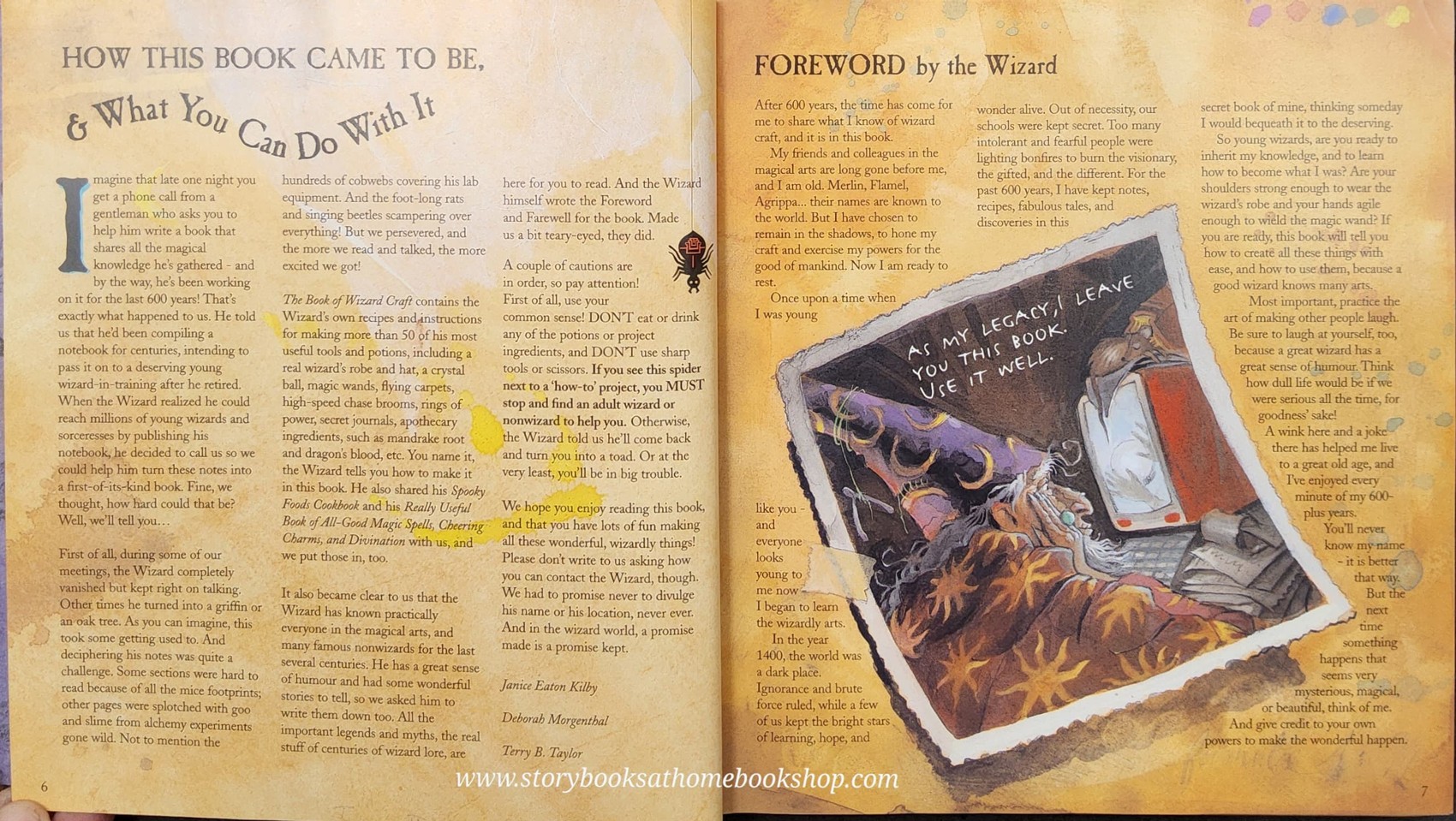 หนังสือนิทานปกแข็ง** 🍅THE BOOK OF WIZARD CRAFT