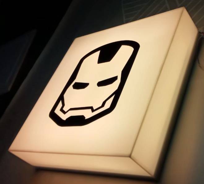 #กล่องไฟอะคริลิคไฟออกรอบตัว