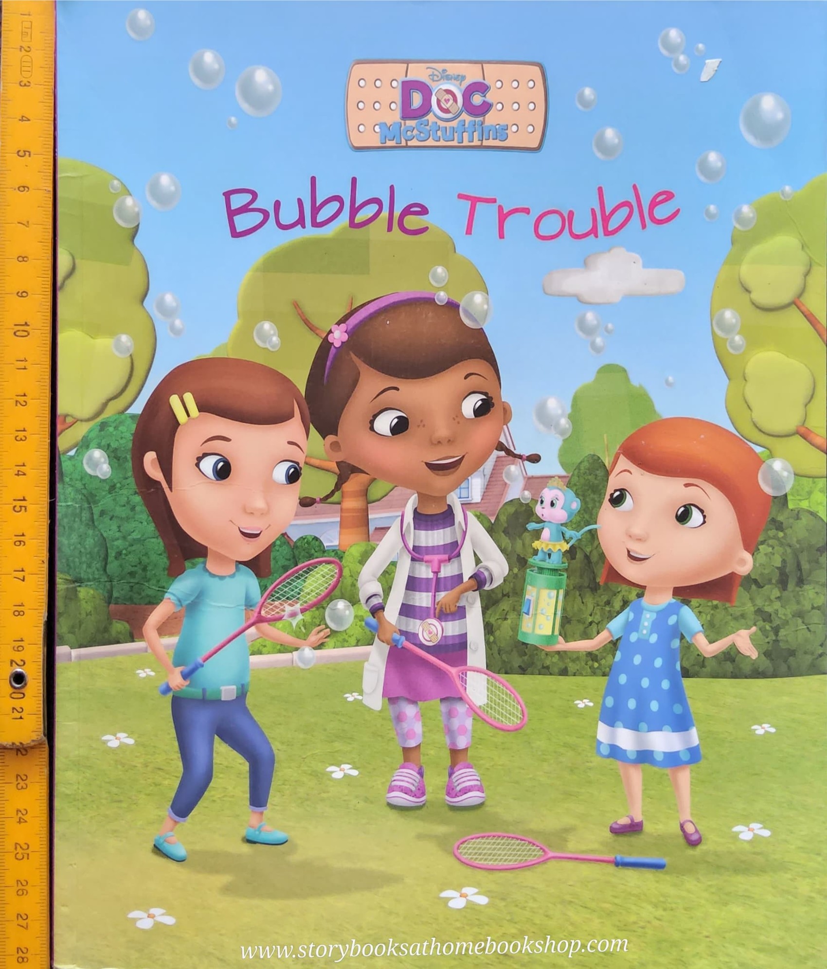 หนังสือนิทานปกอ่อน** 🍅🍓DISNEY DOC MCSTUFFINS BUBBLE TROUBLE♥️♥️