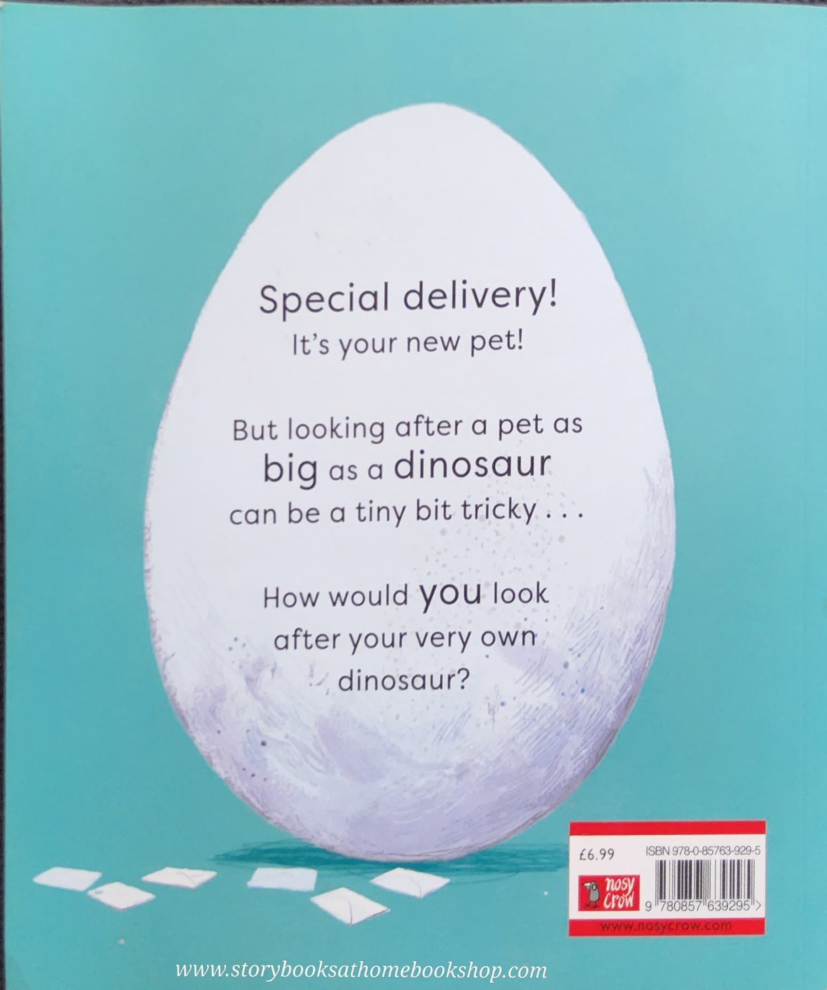 หนังสือนิทานปกอ่อน** 🍅🍓HOW TO LOOK AFTER YOUR DINOSAUR by JASON COCKCROFT