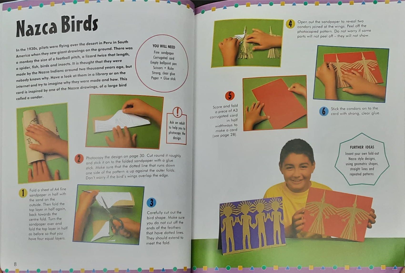 ACTIVITIES BOOK** ððSTEP-BY-STEP HANDMADE CARDS