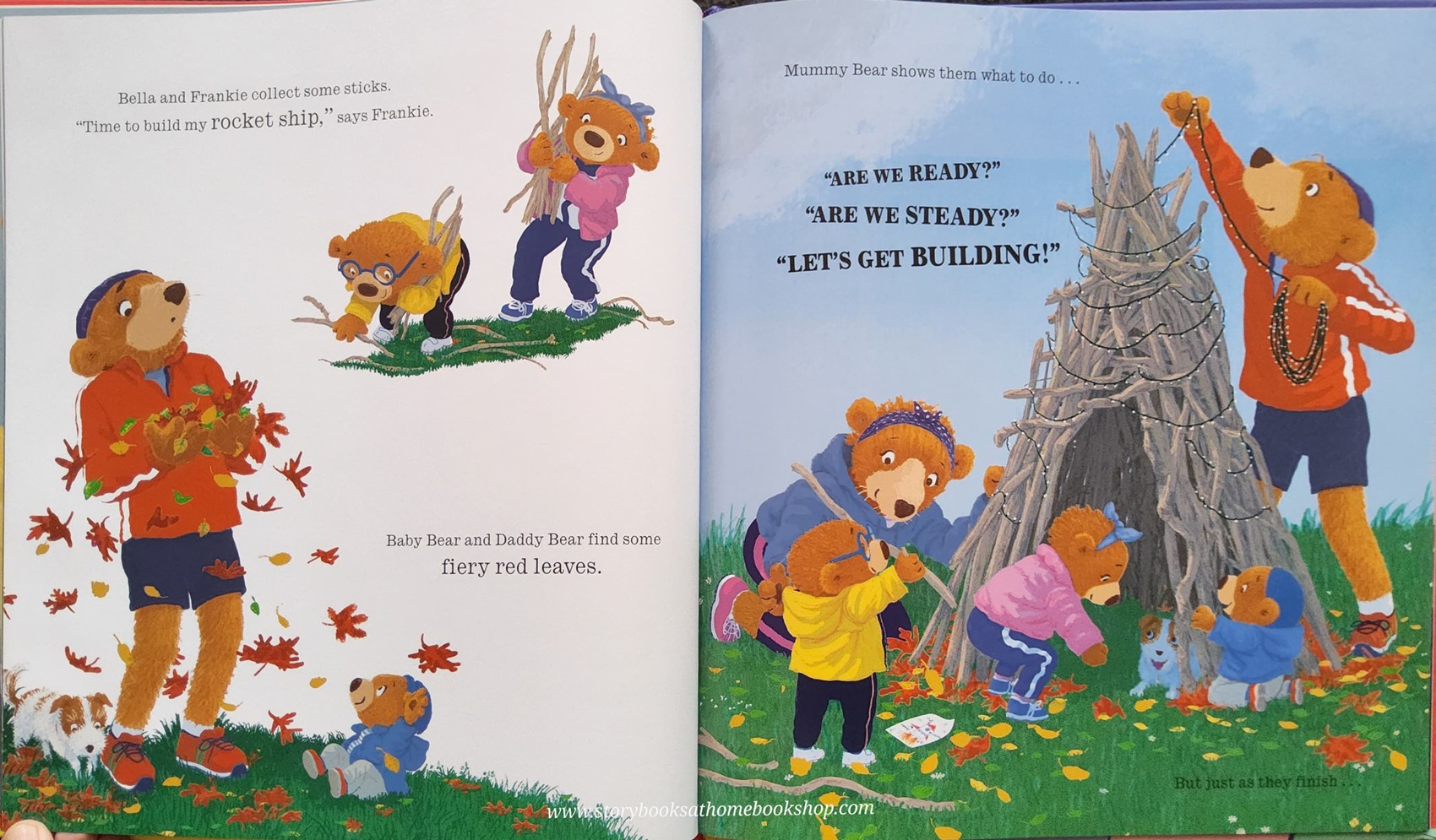 หนังสือนิทานปกแข็ง** 🍓🍓JOE WICKS THE BURPEE BEARS