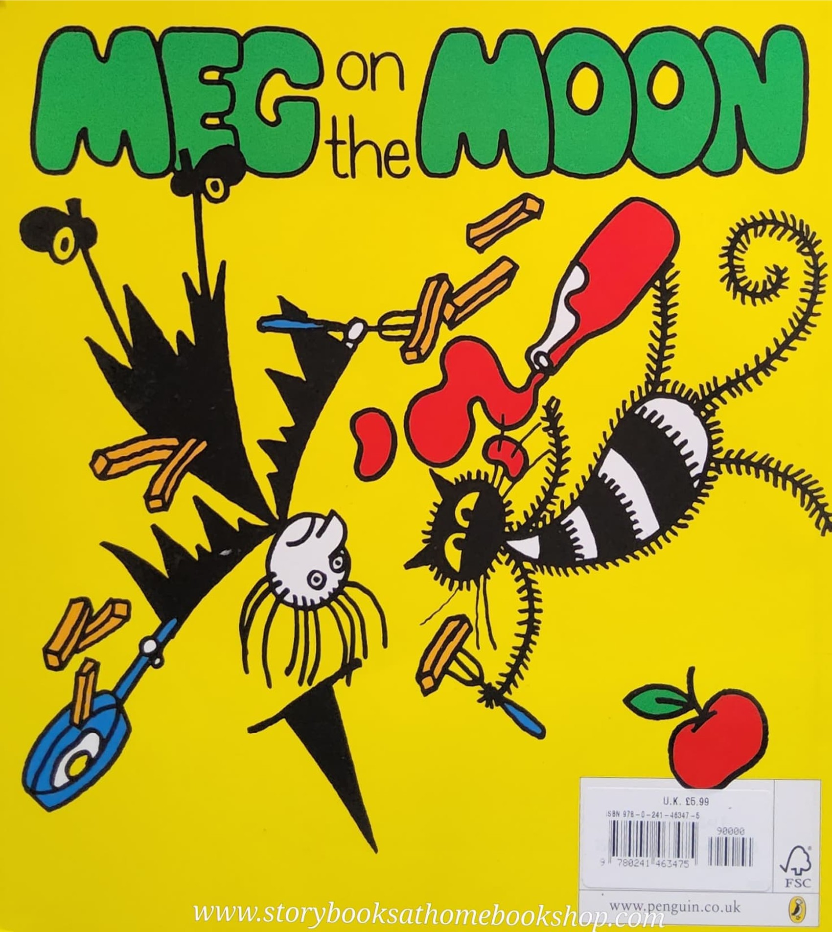 หนังสือนิทานปกอ่อน** 🍅🍓MEG ON THE MOON BY HELEN NICOLL AND JAN PIENKOWSKI
