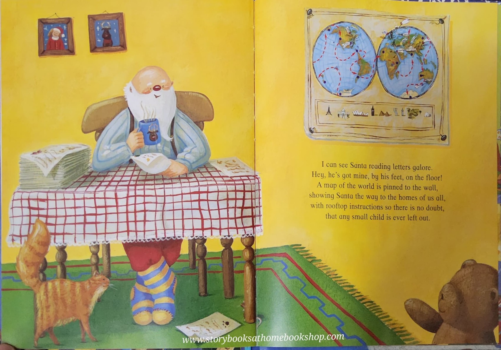 หนังสือนิทานปกแข็ง** 🍅🍅A LETTER OT SANTA (INCLUDES WRITING PAPER,ENVELOPS AND STICKERS)