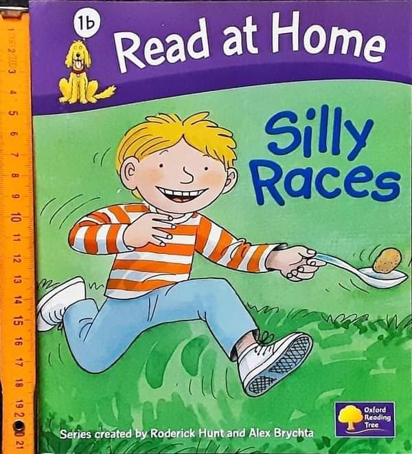 หนังสือนิทานปกอ่อน ** 🍅🍓 READ AT HOME:SILLY RACES 1b