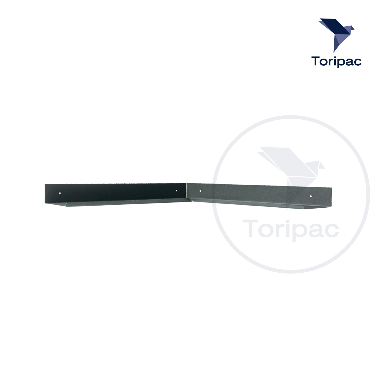 ชั้นวางอเนกประสงค์ เข้ามุมติดผนัง พ่นสีพาวเดอร์โค้ทไม่เป็นสนิม พร้อมชุดน๊อตติดตั้ง