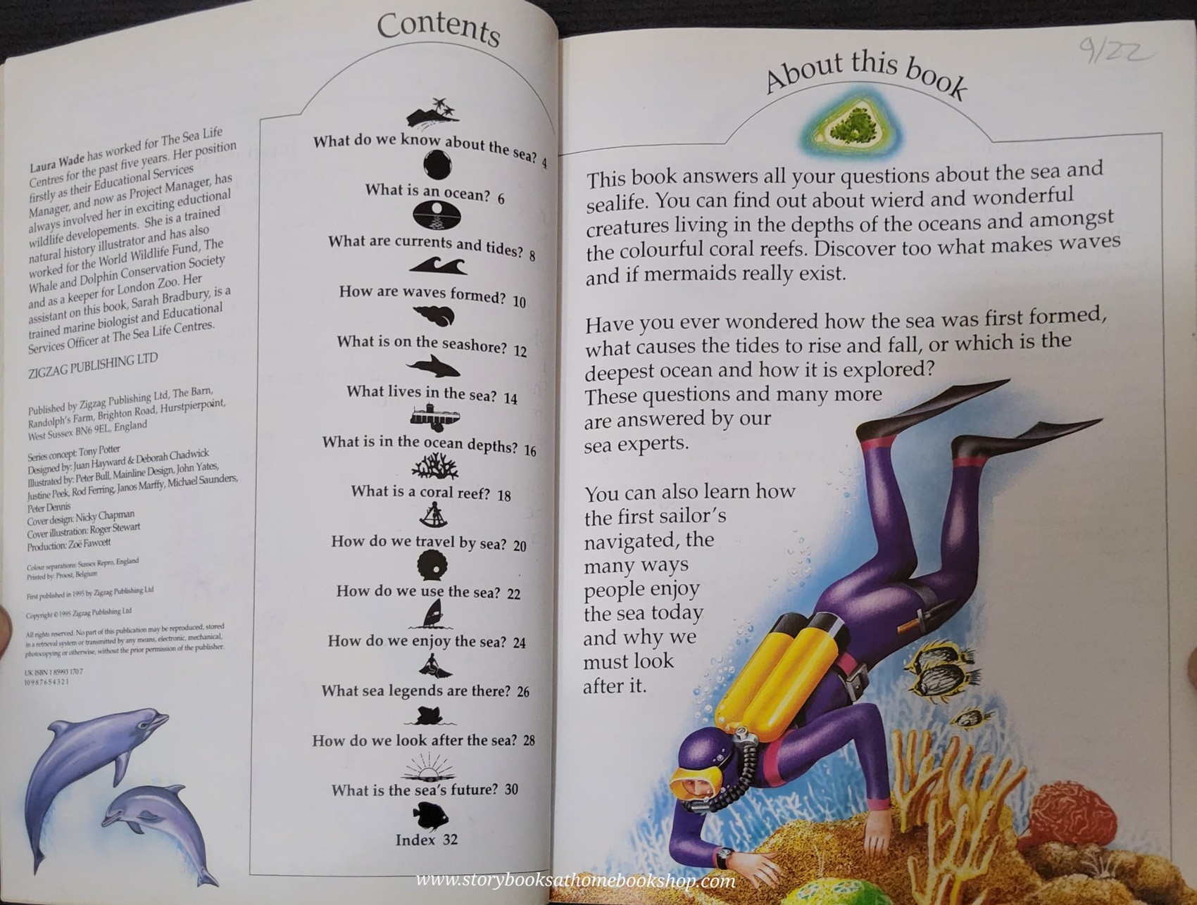 KNOWLEDGE BOOK** ð
ðTHE ZIGZAG BOOK OF THE SEA