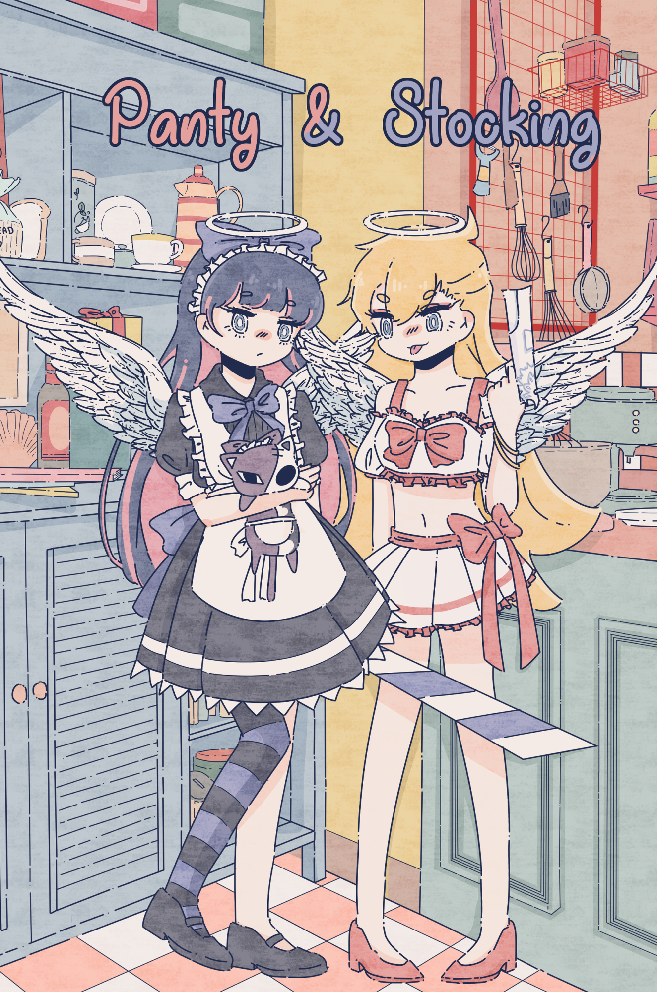 [Postcard] Panty and Stocking