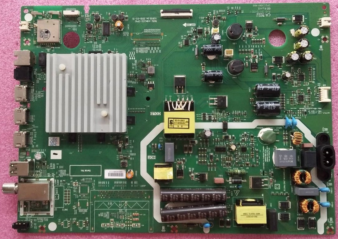 เมนบอร์ดทีวี พานาโซนิค PANASONIC ของแท้ถอดจากเครื่อง รุ่นTH-49GX650T พาร์ท583U-A9K23G-0P10