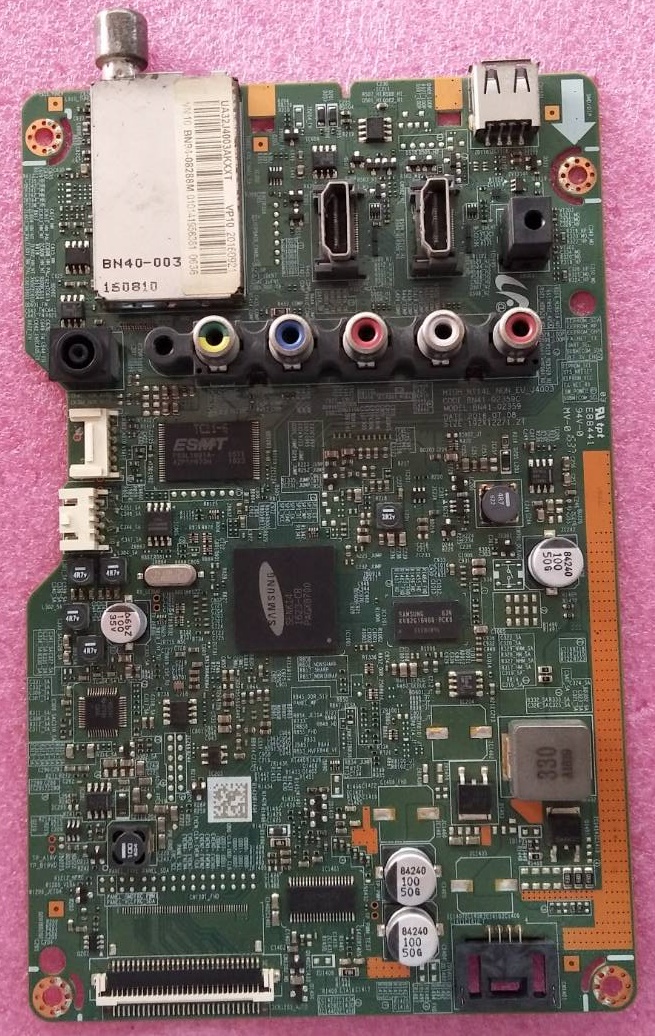 Main Board SAMSUNG (เมนบอร์ด ซัมซุง) ของแท้ถอดจากเครื่อง รุ่น UA32J4003AK พาร์ท BN94-08288M BN94-08288E BN94-08288Y BN94-08288K