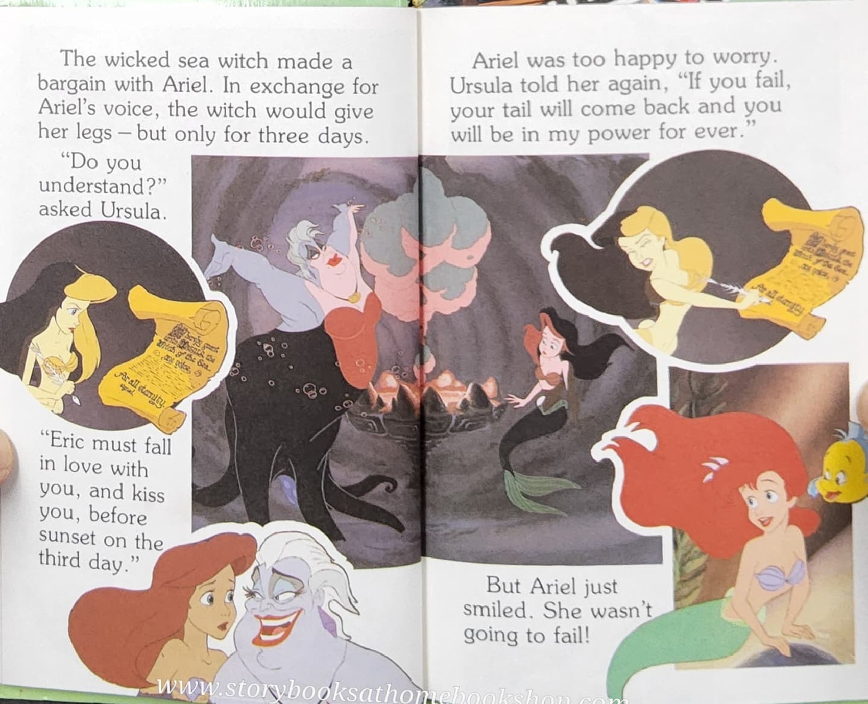 หนังสือนิทานปกแข็ง** 🍅🍅DISNEY THE LITTLE MERMAID