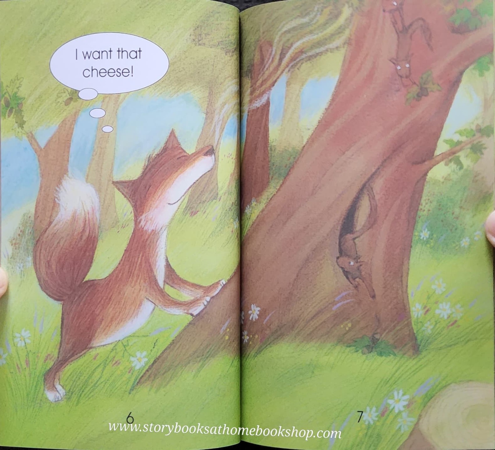 หนังสือนิทานปกอ่อน** ♥️USBORNE FIRST READING: THE FOX AND THE CROW