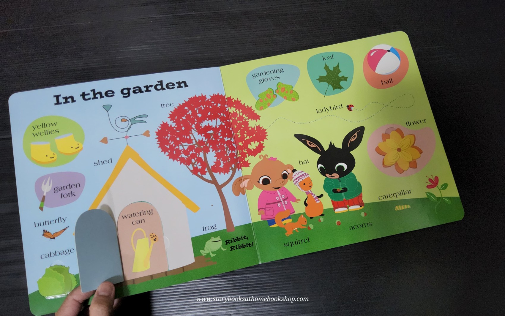 FLAP BOARD Book** 🍅🍅BING'S FIRST 100 WORDS (A LIFT THE FLAP)