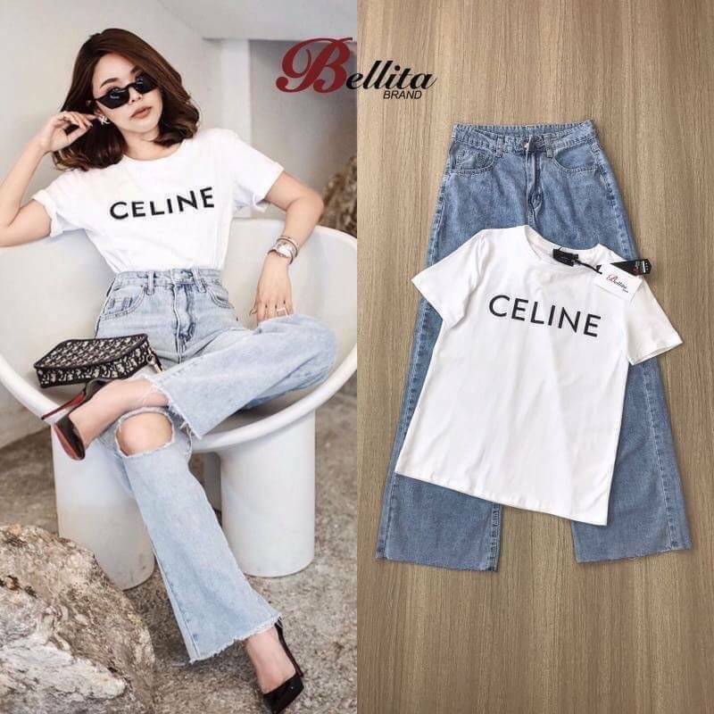 Bellita เซ็ตเสื้อยืดกางเกงยีนส์ Size S