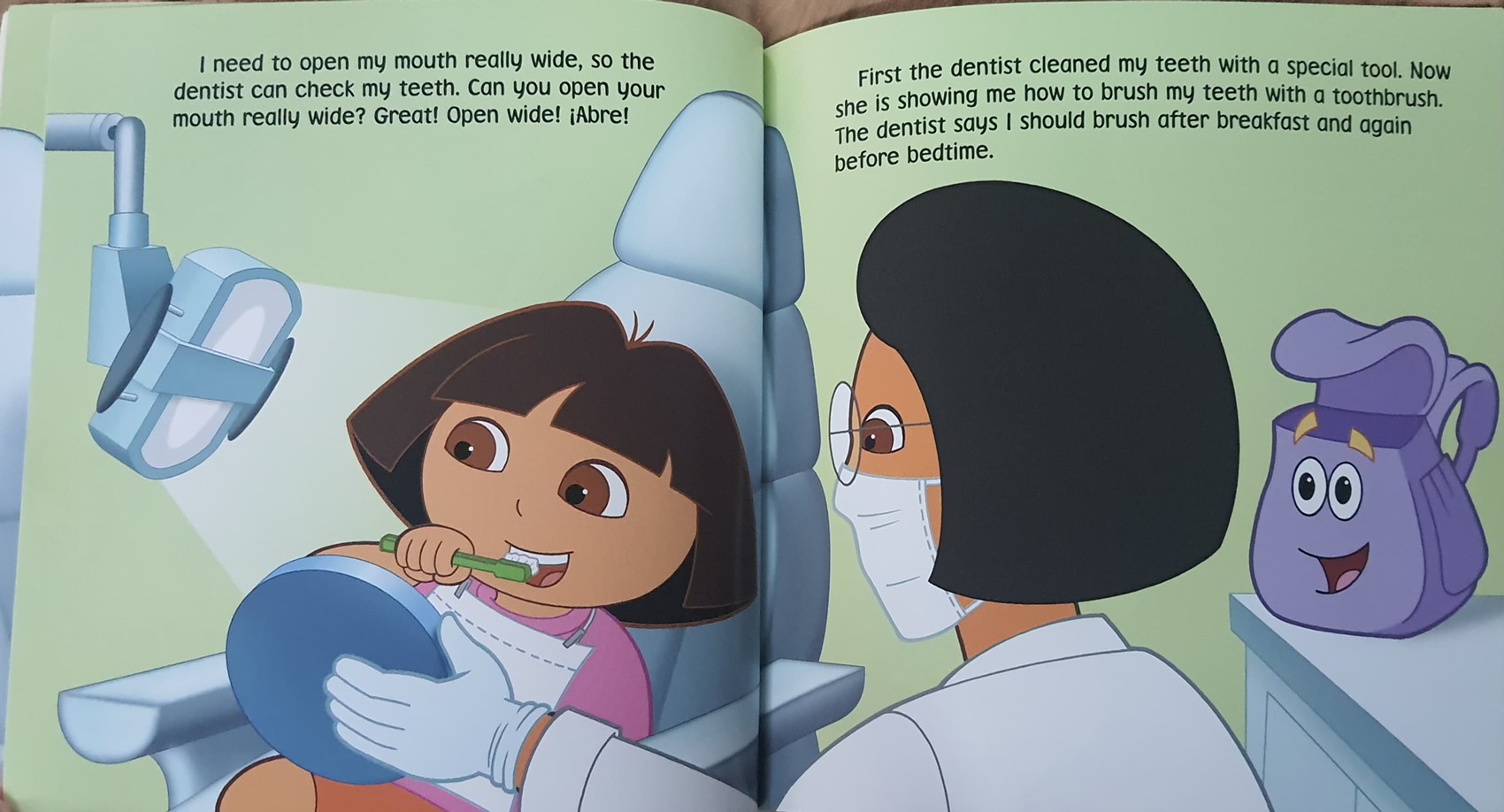 หนังสือนิทานปกอ่อน** 🍅🍓Dora THE EXPLORER: SHOW ME YOUR SMILE