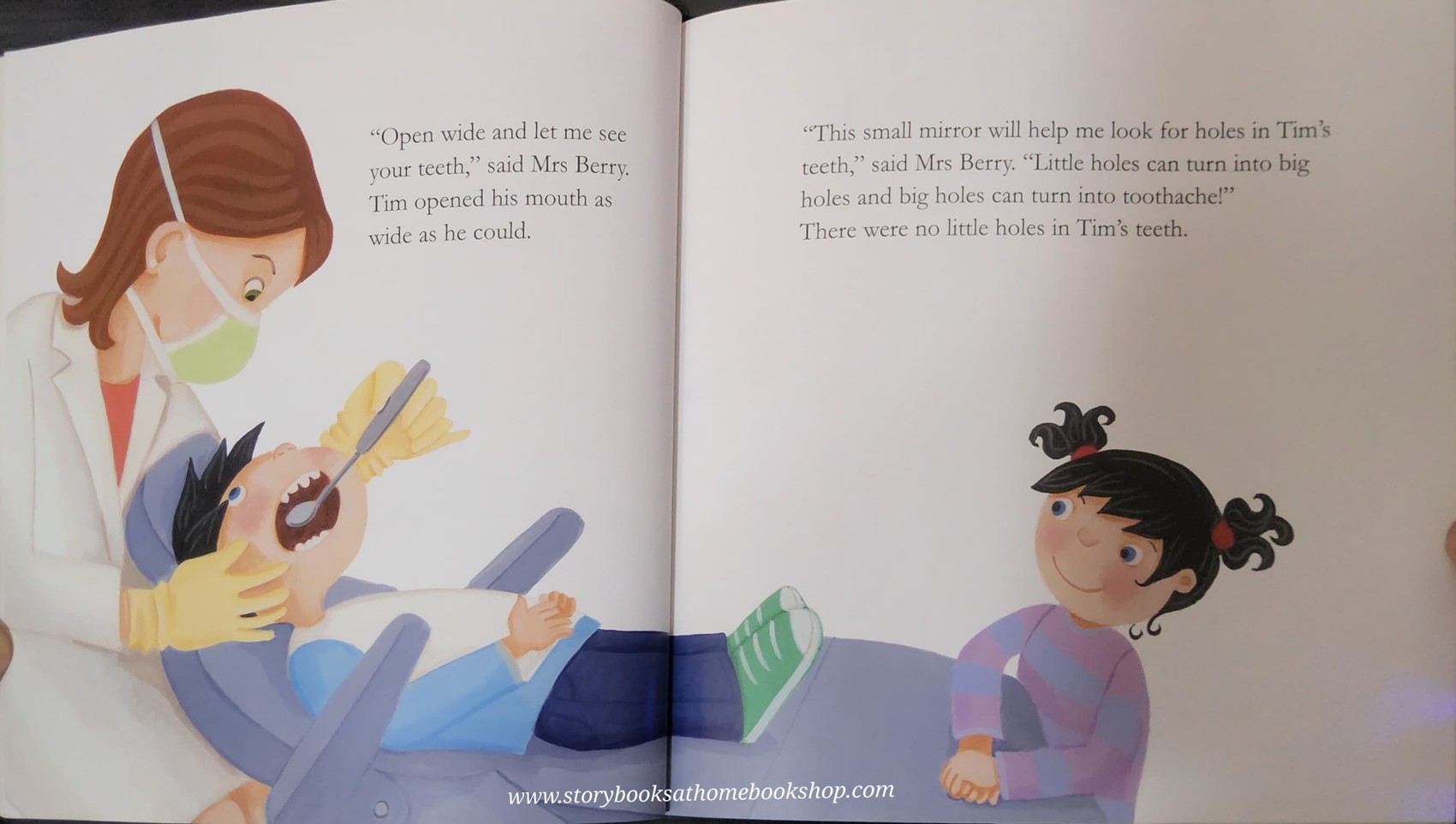 หนังสือนิทานปกอ่อน** 🍅🍓TOPSY AND TIM GO TO THE DENTIST BY JEAN AND GARETH ADAMSON