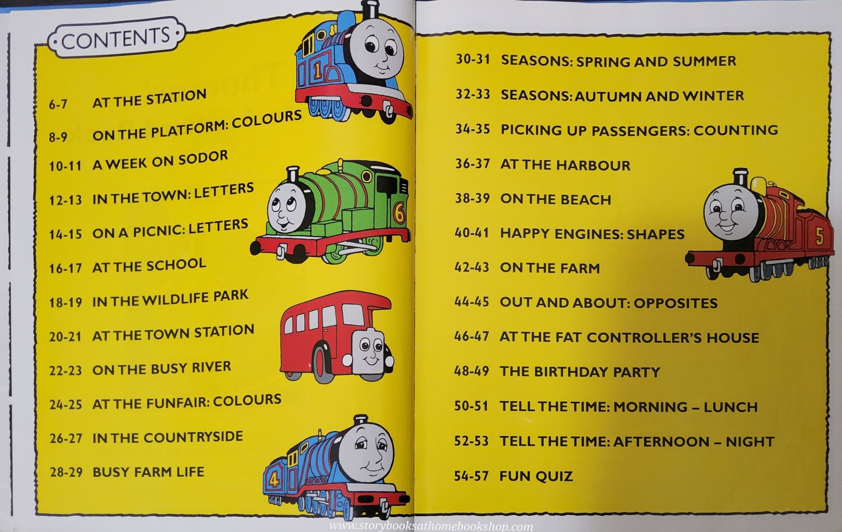 หนังสือนิทานปกแข็ง** 🍅🍓THOMAS&FRIENDS: THOMAS' WONDERFUL WORD BOOK