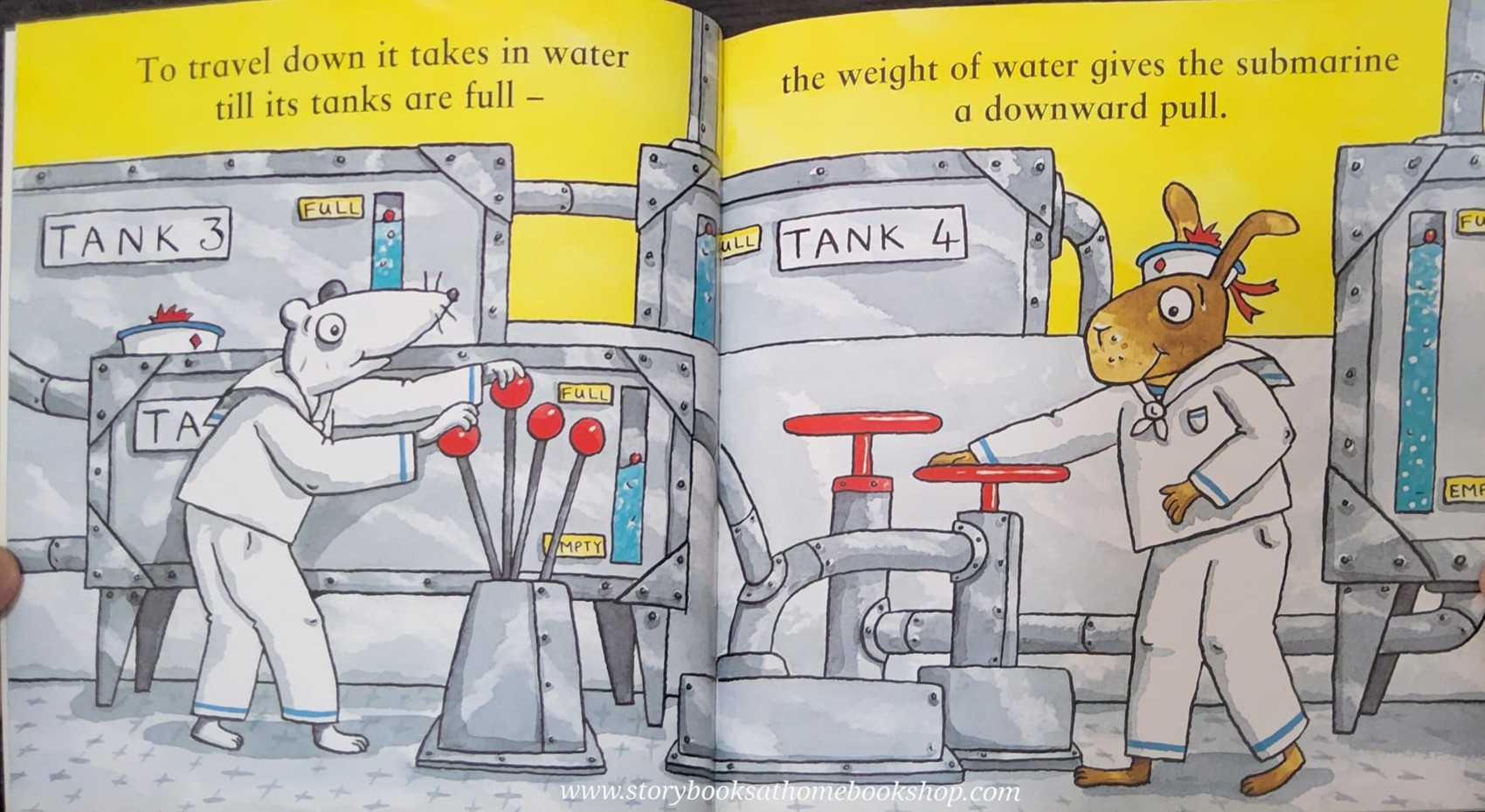 หนังสือนิทานปกอ่อน** 🍅🍓SUPER SUBMARINE BY TONY MITTON AND ANT PARKER