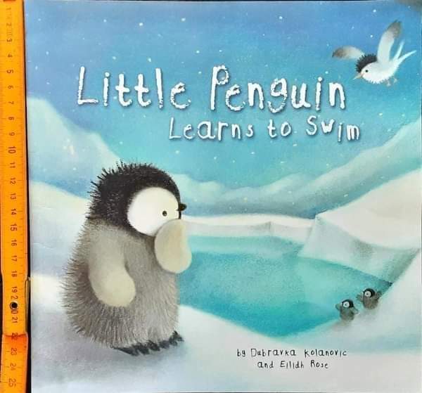 หนังสือนิทานปกอ่อน** 🍅🍓Little Penguin Learns to Swim