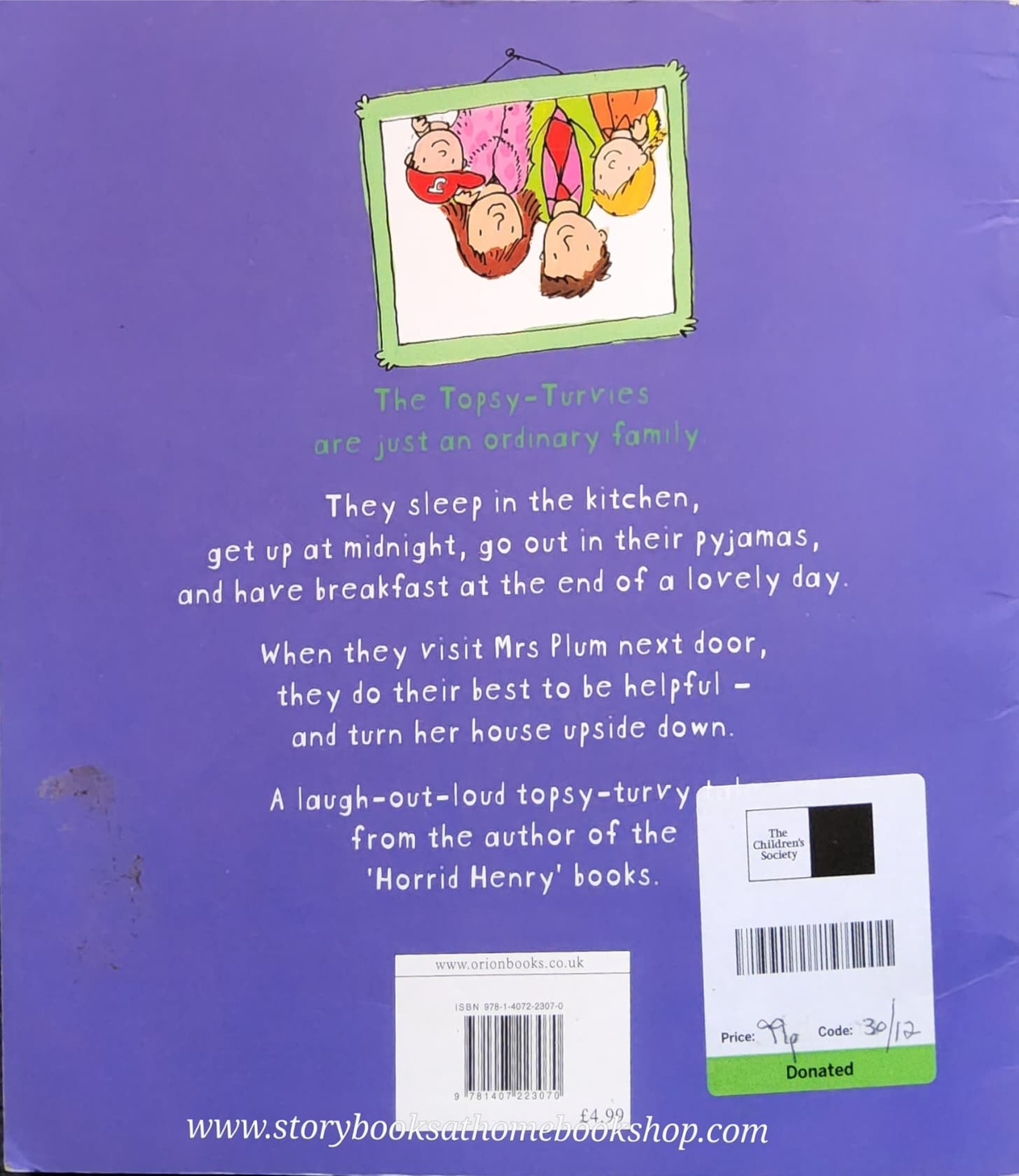 หนังสือนิทานปกอ่อน ** 🍅TOPSY-TURVIES