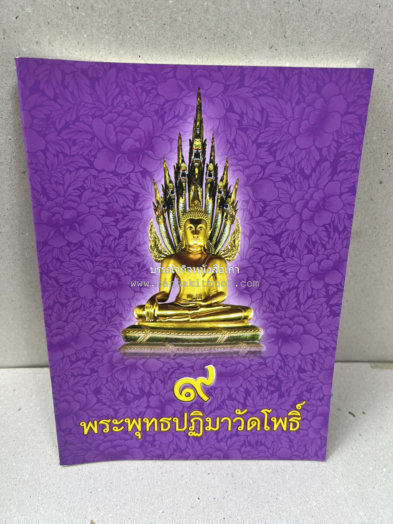 ๙ พระพุทธปฏิมาวัดโพธิ์ โดย : รองศาสตราจารย์ ดร.ศานติ ภักดีคำ.