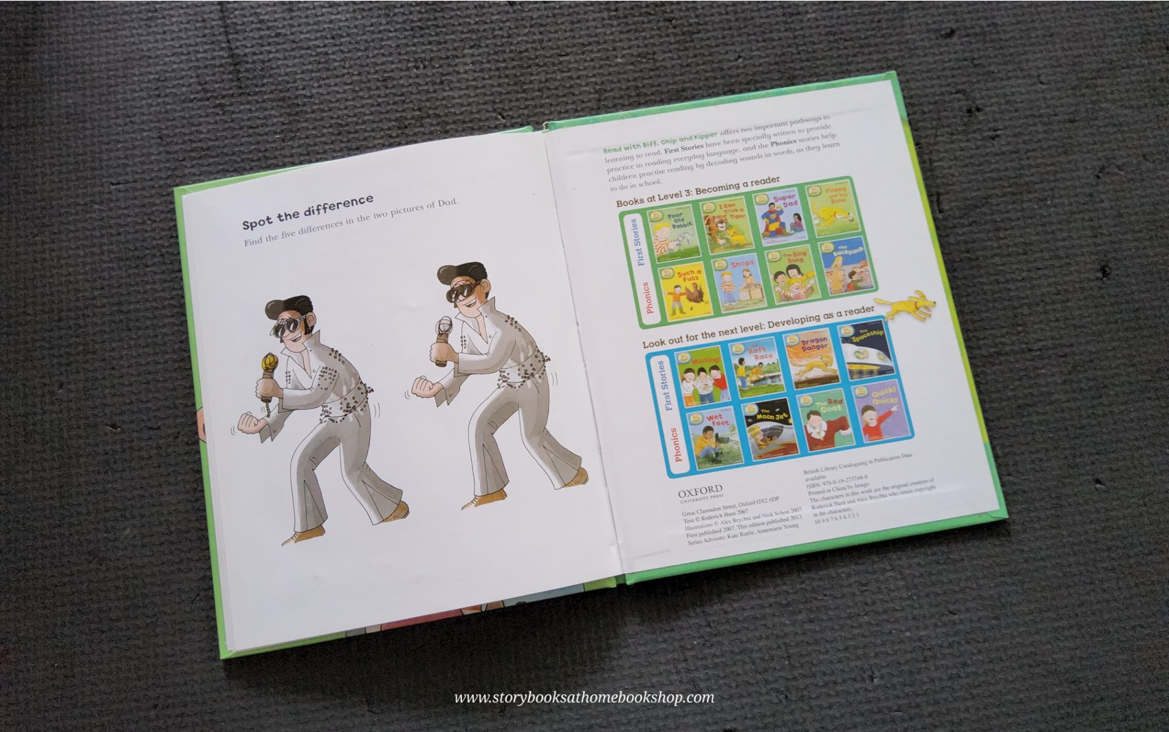 หนังสือนิทานปกแข็ง** 🍅🍅READ WITH BIFF,CHIP&KIPPER: THE SING SONG PHONICS LEVEL3