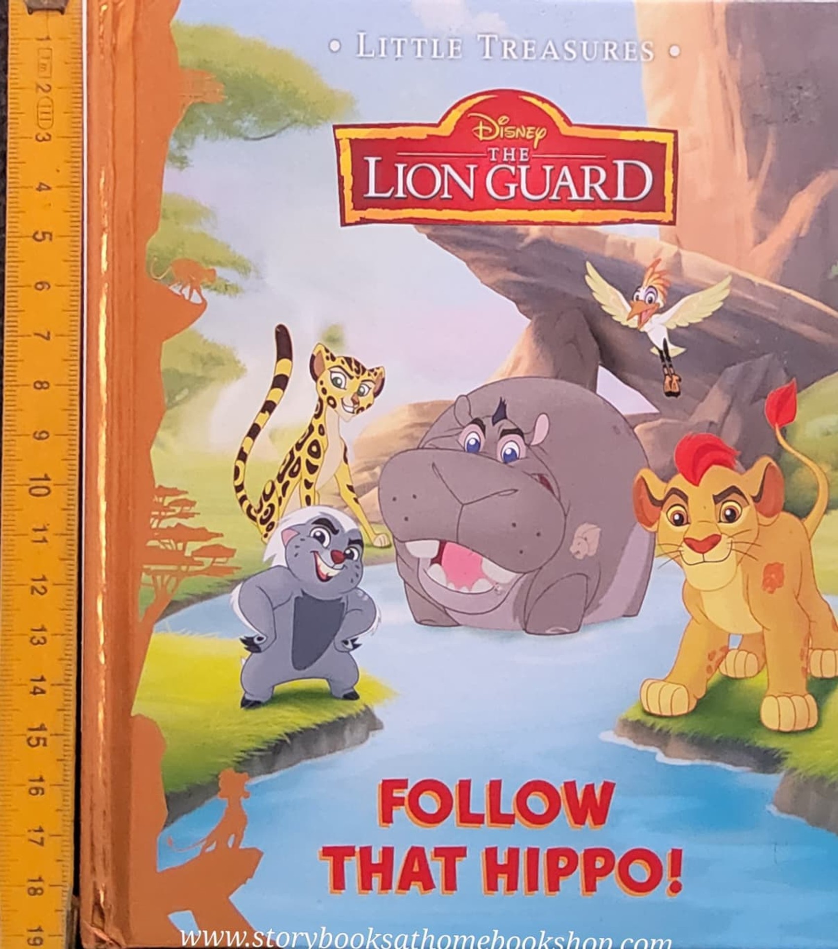 หนังสือนิทานปกแข็ง** 🍅🍓 Disney THE LION GUARD FOLLOW THAT HIPPO!