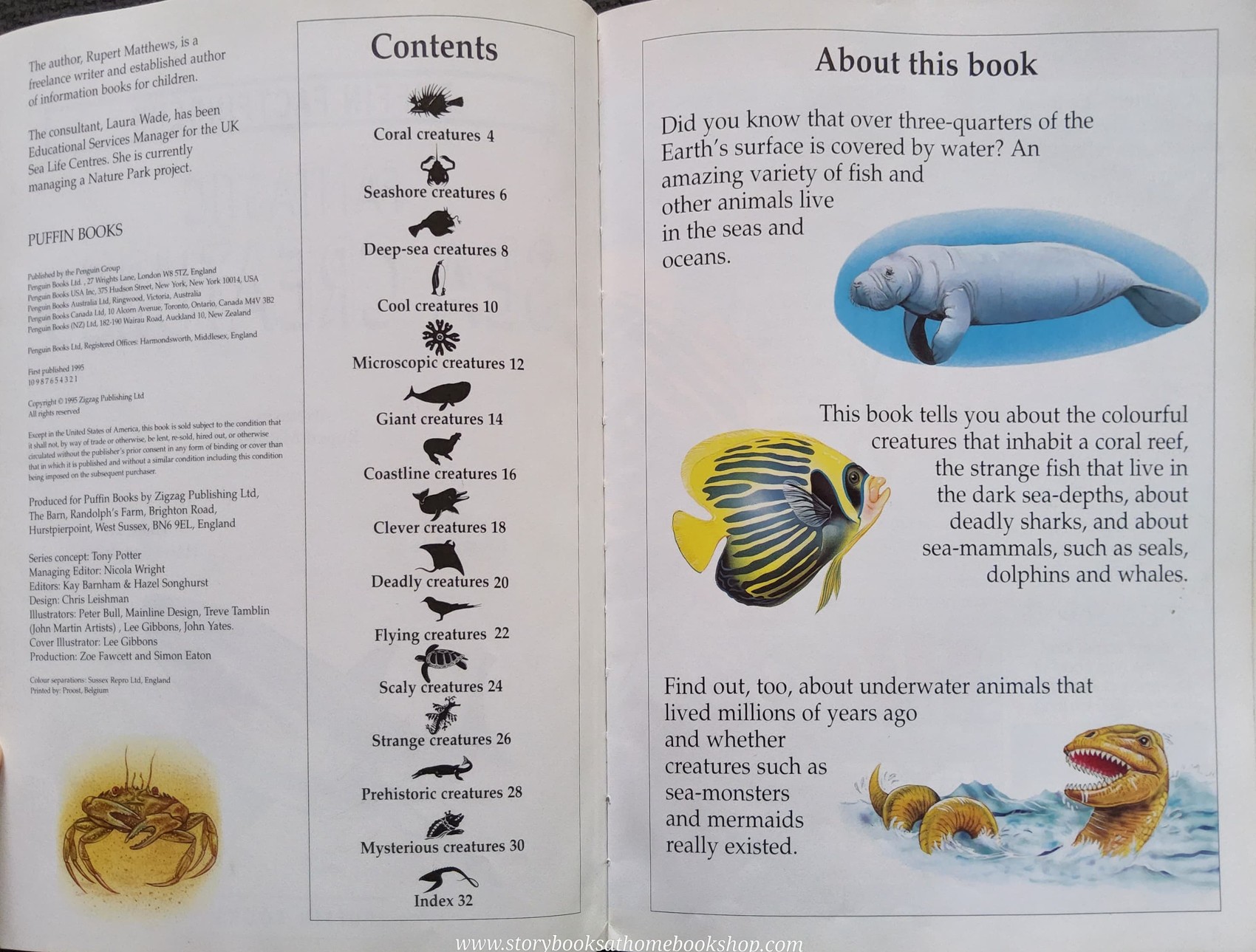 Knowledge Book** ððPUFFIN FACTFINDERS FANTASTIC SEA CREATURES