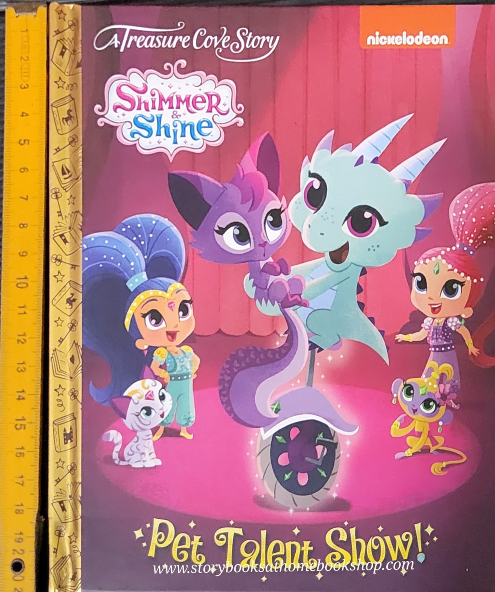 หนังสือนิทานปกแข็ง** 🍅🍓A TREASURE COVE STORY:SHIMMER SHINE PET TALENT SHOW