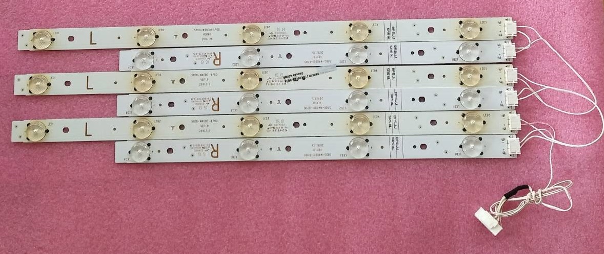 หลอดแบคไลน์ทีวี คูก้า COOCAA ของแท้ถอดจากเครื่อง รุ่น40E89