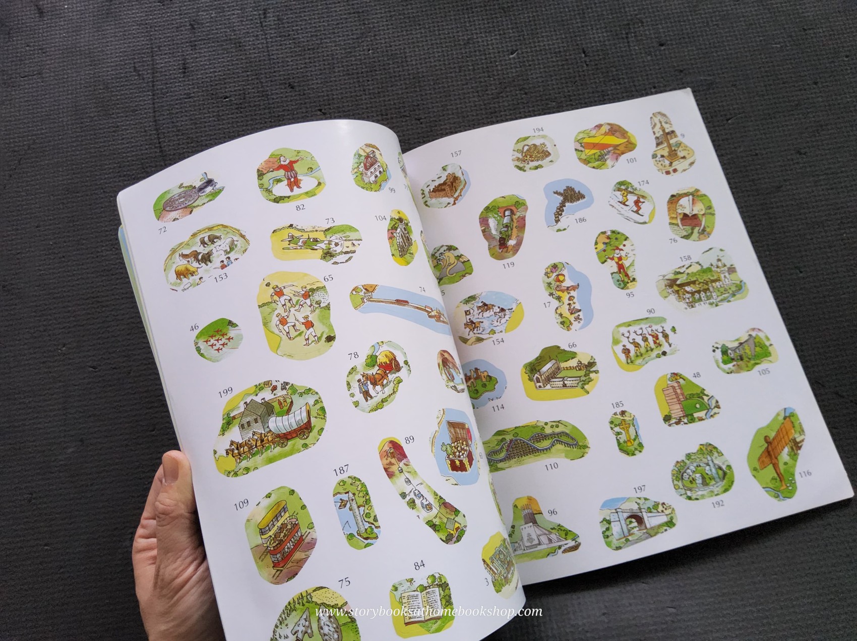 KNOWLEDGE BOOK** ♥️STICKER&QUIZ ATLAS OF BRITAIN