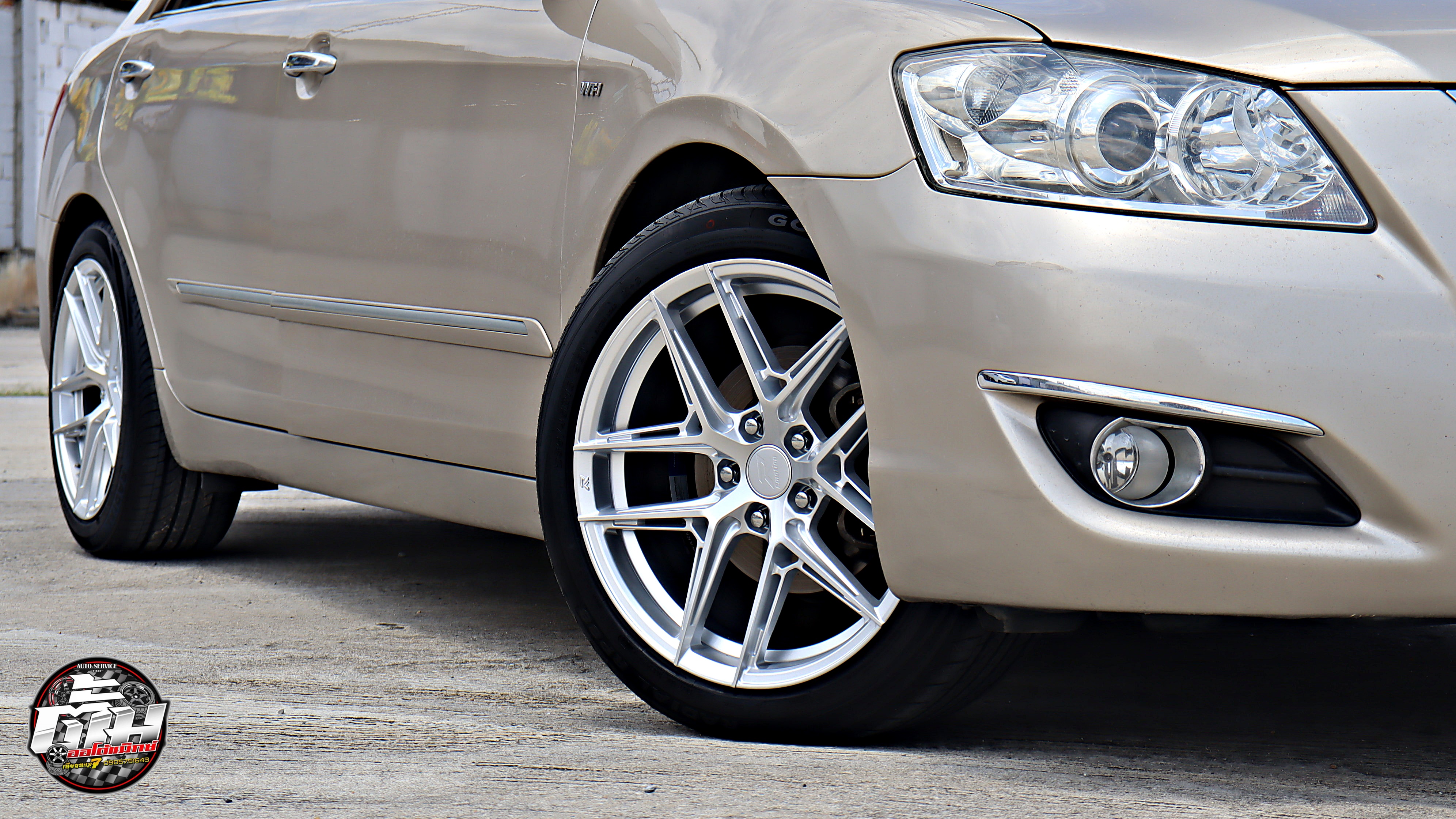 TOYOYA CAMRY เปลี่ยนล้อยาง EMOTION-R VS2 ขอบ18นิ้ว ยาง GOODRIDE RP88 235/45R18 98V