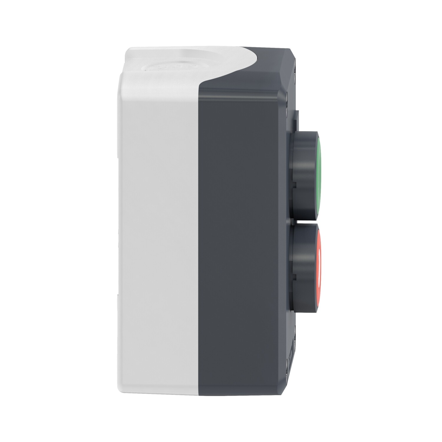 XALD215 : กล่องคอนโทรลพร้อมสวิตซ์ปุ่มกด-เด้งกลับ Ø22 สีเขียวแดง "START-STOP 1NO+1NC - Schneider Electric