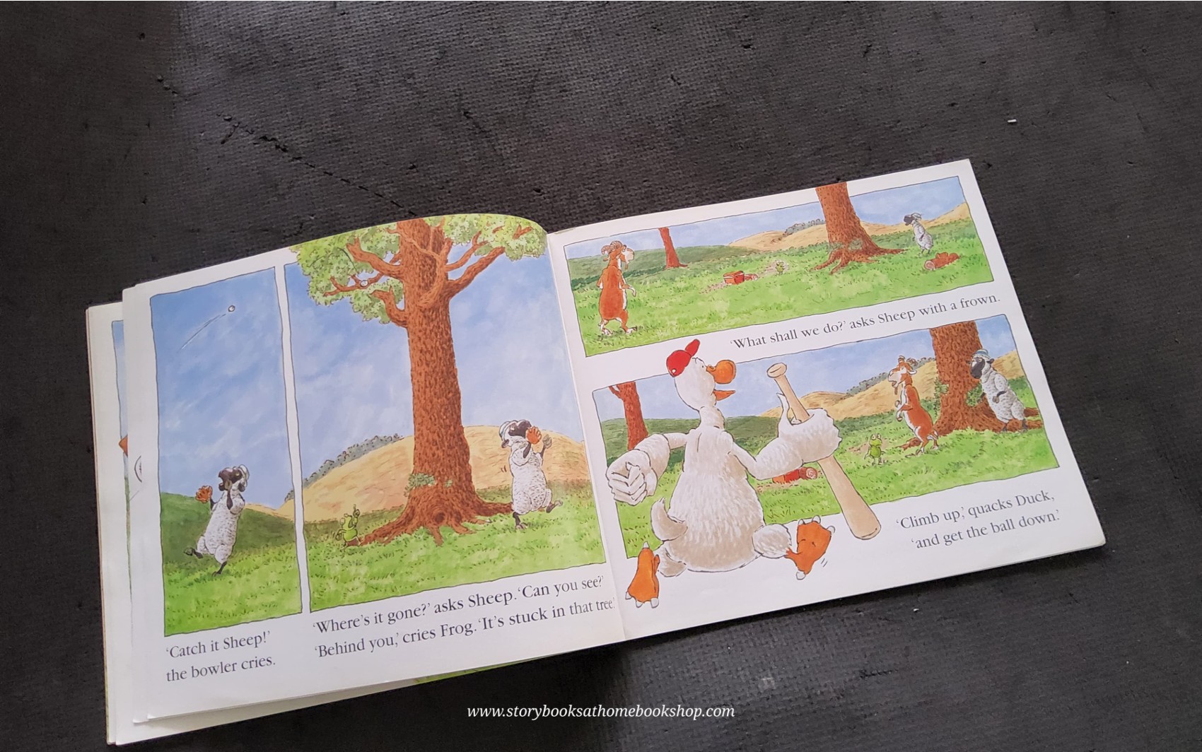 หนังสือนิทานปกอ่อน** 🍅🍓HIT THE BALL DUCK BY JEZ ALBOROUGH